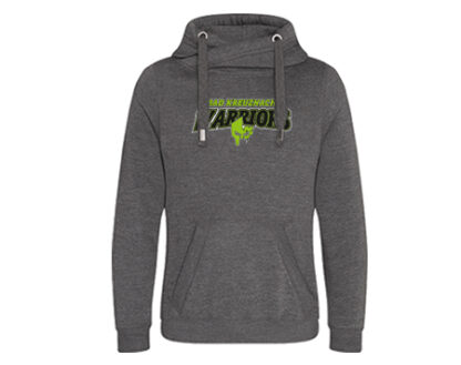 CROSS NECK HOODIE „STAHLS“