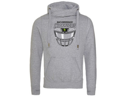 CROSS NECK HOODIE „MASK“ – Bild 2