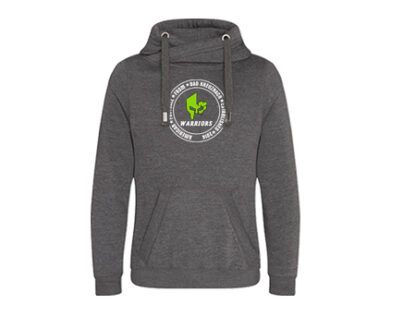 1CROSS NECK HOODIE „KREIS" – Bild 2
